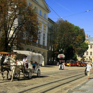 Centrum města Lvov