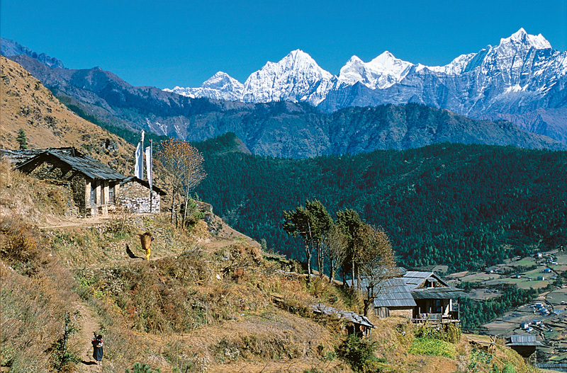 Na treku k Everestu, Nepál